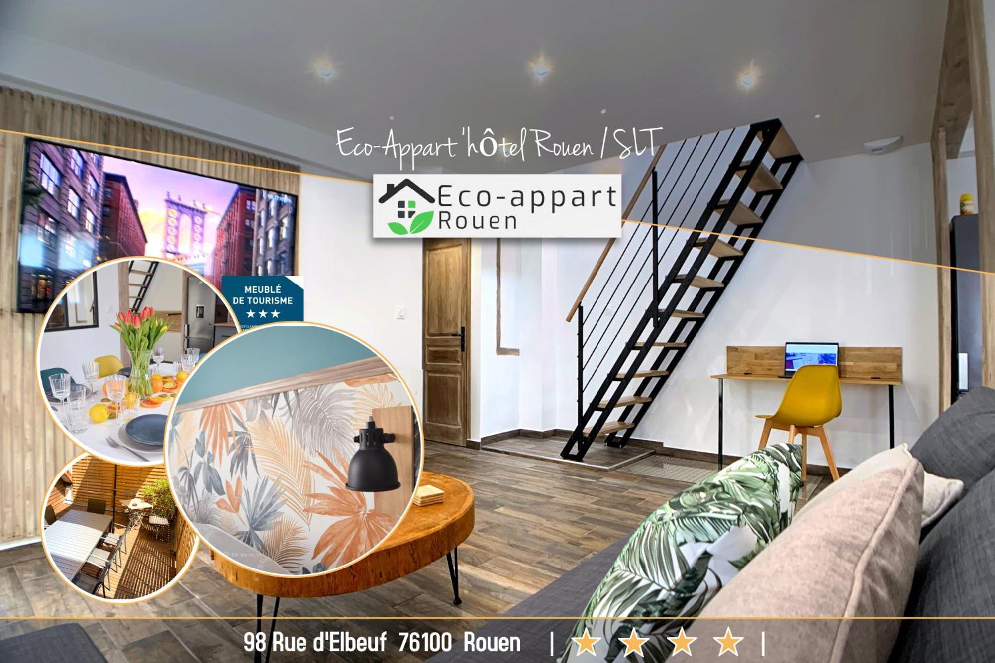 Eco-Appart'Hotel Rouen - Slt Exterior foto